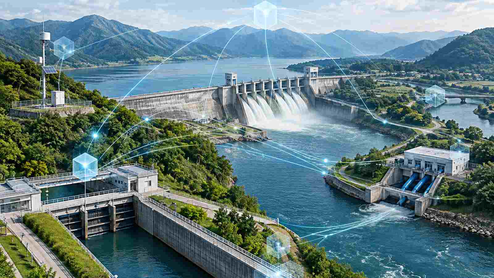 实体业务场景与数据来源、管理视角之间关系的概念示意